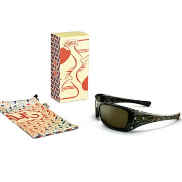 Barry McGee x Oakley Artist "Robert Pimple" Sunglasses NIB + Never Worn RARE - Picture 2 of 7